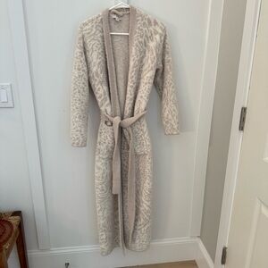 Barefoot Dreams Long Women's Patterned Robe